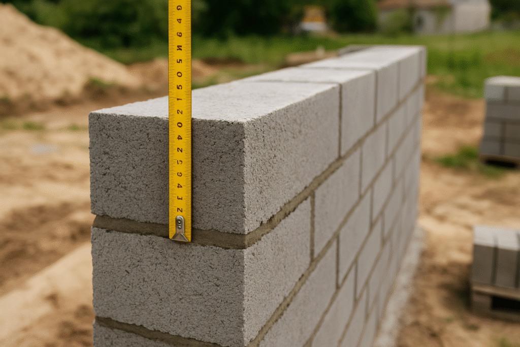  paisseur Et Hauteur Maximale D un Mur En Parpaing De 15 Cm Guide