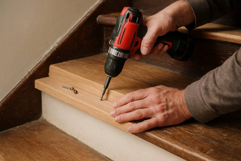 Comment renforcer une marche d’escalier : méthode et astuces