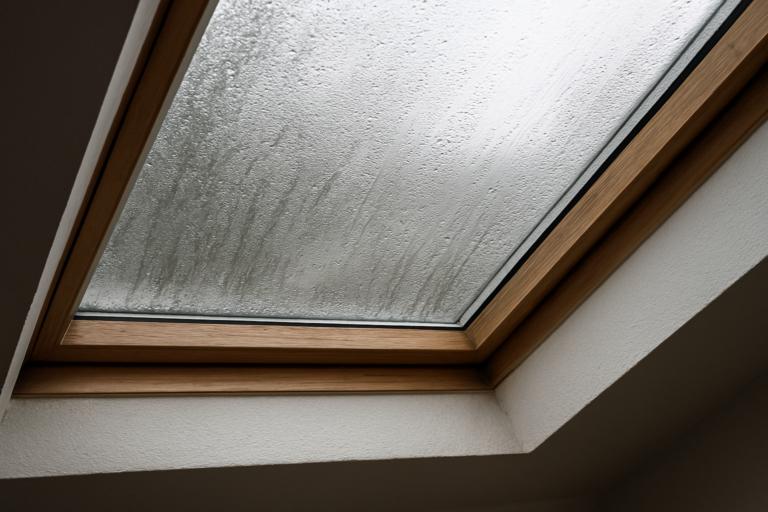Condensation sur un Velux à l’intérieur : causes et solutions