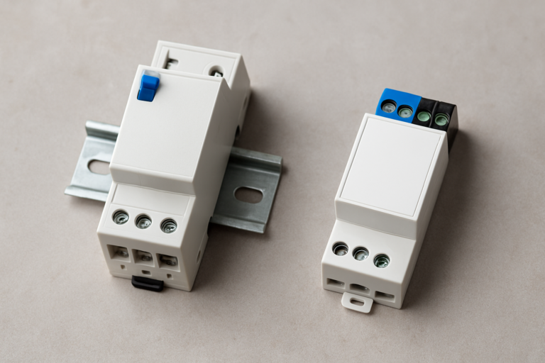 Différence entre module rail DIN et micromodule : comparatif et choix