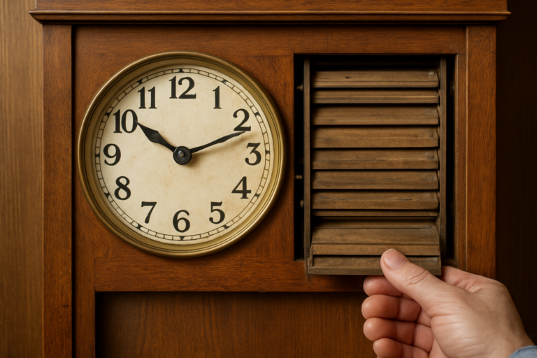 Horloge volet centralisé déréglée : diagnostic et remise à l’heure