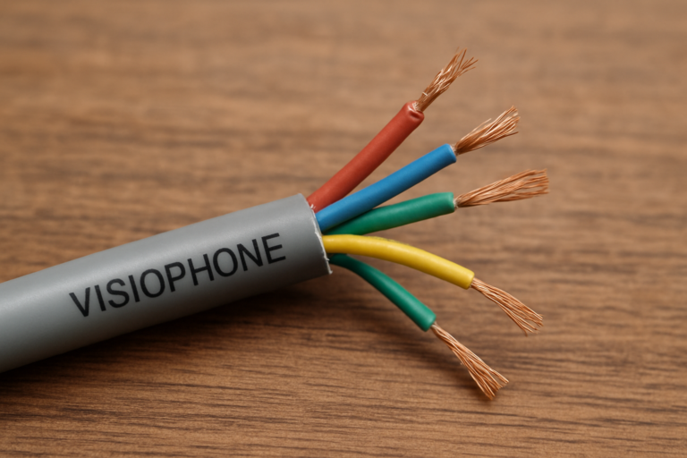 Section d’un câble de visiophone : guide et précautions