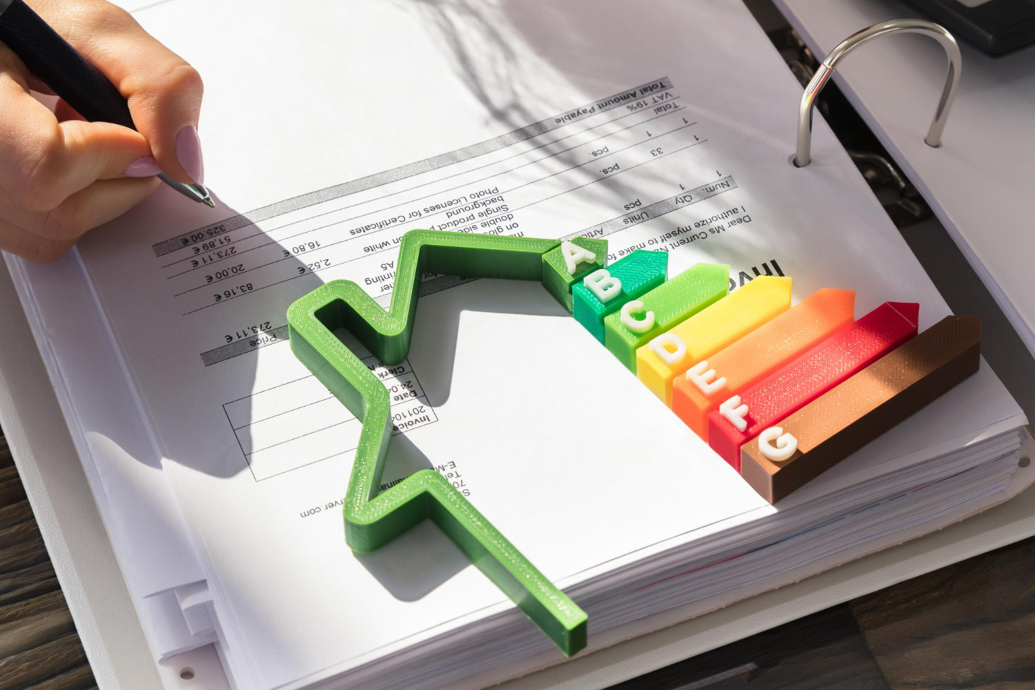 concept d'audit énergétique lors d'une rénovation de maison