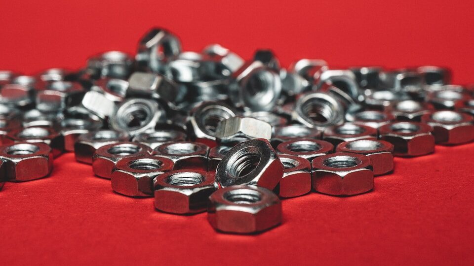 silver and black round coins