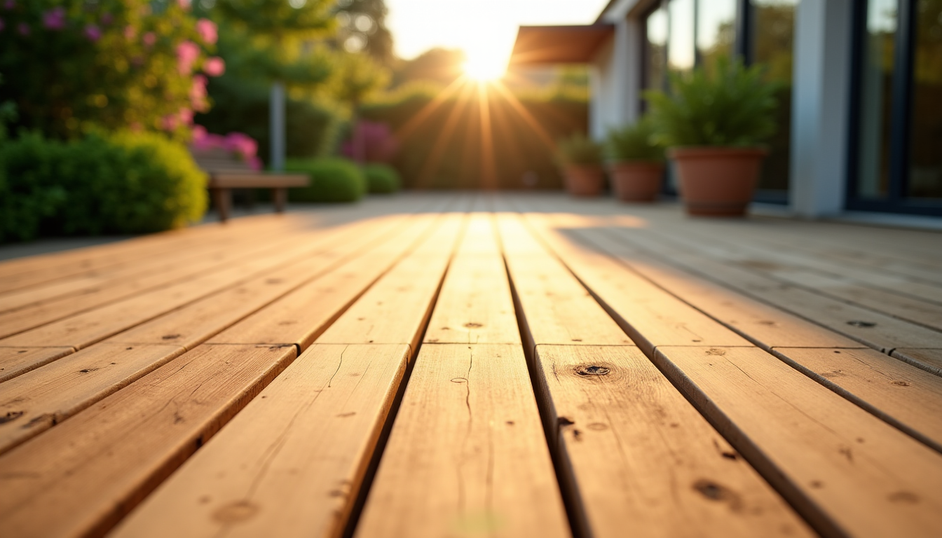 Illustration : lasse 3 ou 4 reste une solution pertinente, — terrasse en bois : quelle essence choisir selon l'exposition et le budget