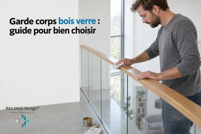 Garde corps bois verre : guide pour bien choisir